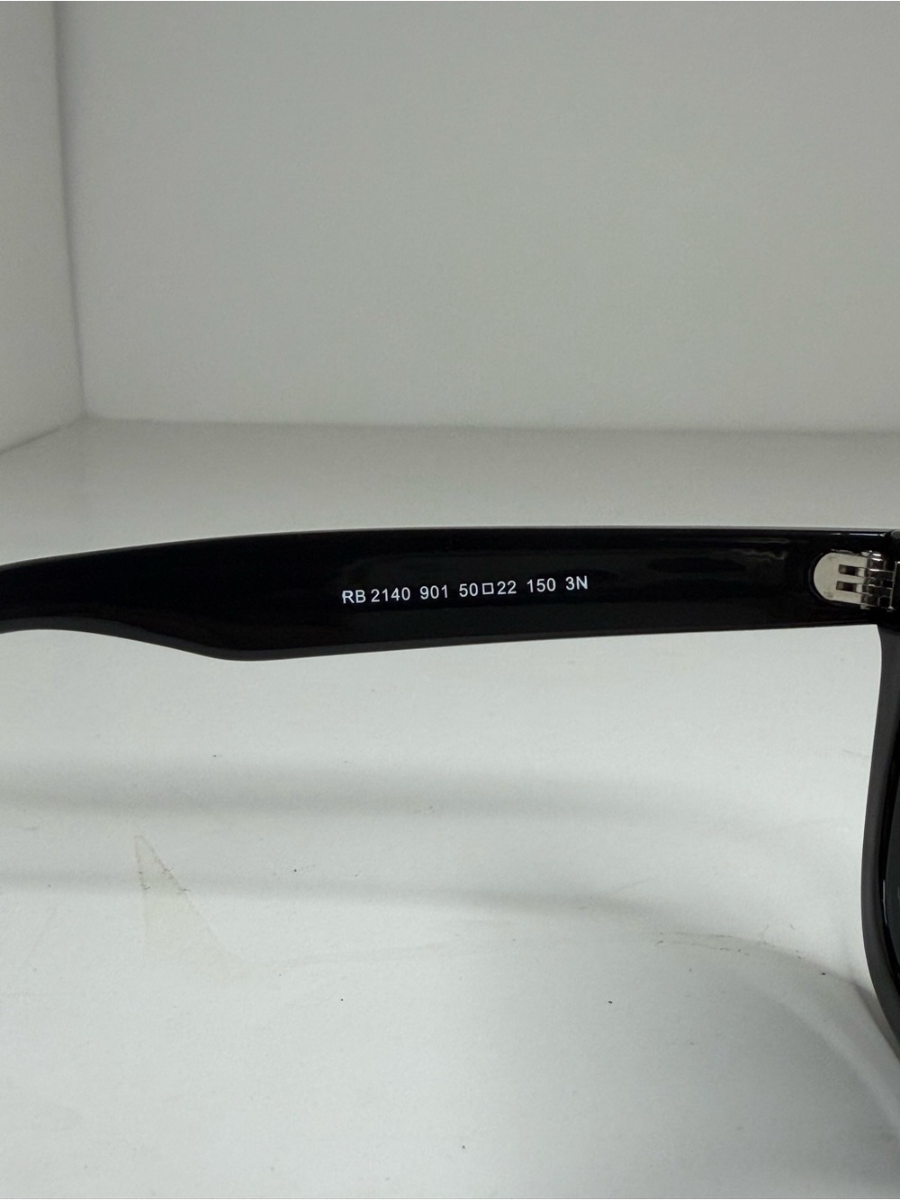 Ray-Ban Black Frame Dark Green Lens Wayfarer Sunglasses - Picture 6 of 6